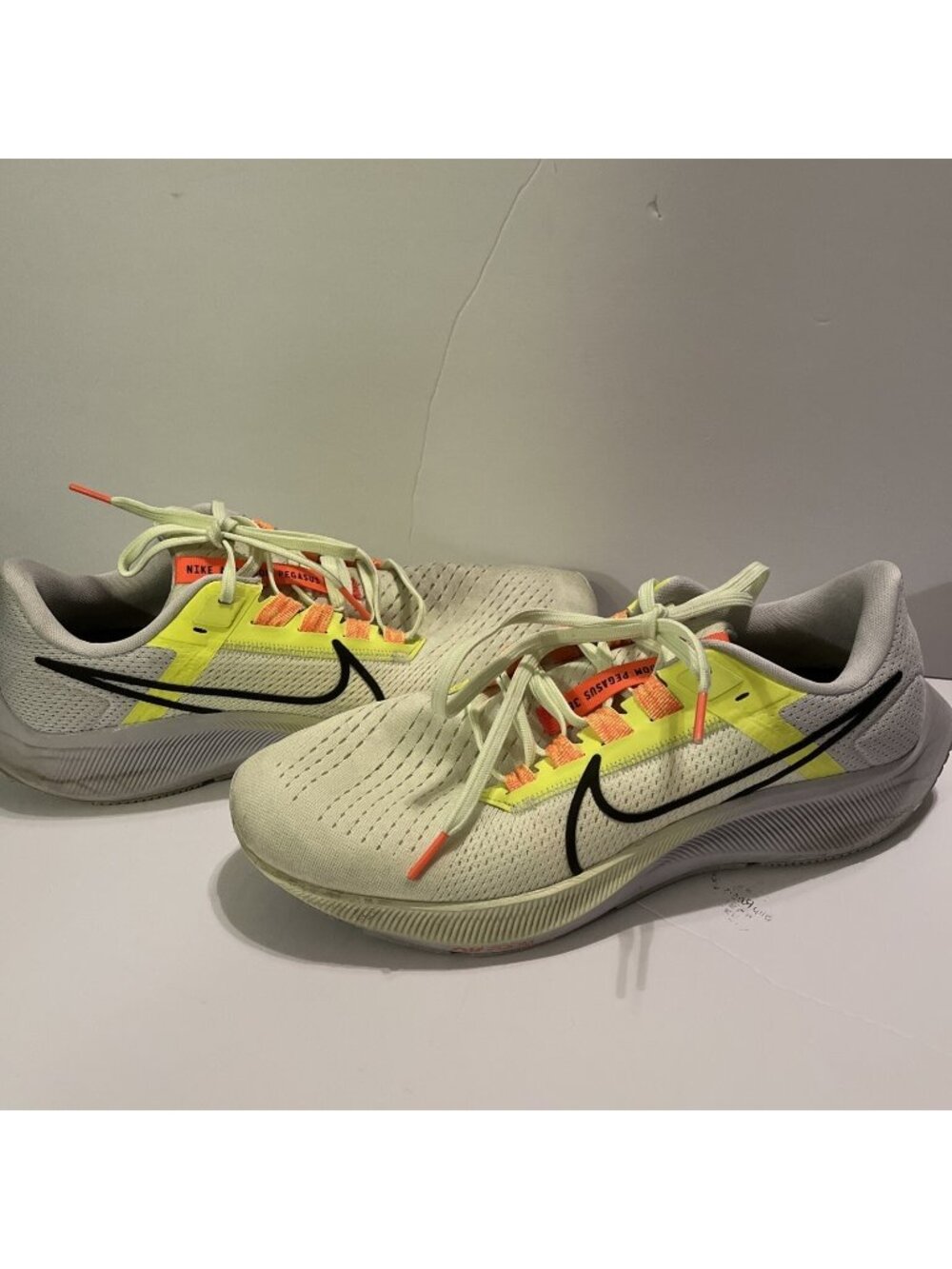 Nike Air Zoom Pegasus 38 Flyease Yellow DA6678 700 Size 9 Men’s